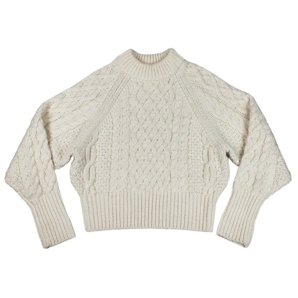 H&M Sweaters - H&M Ivory Chunky Cable Knit Sweater